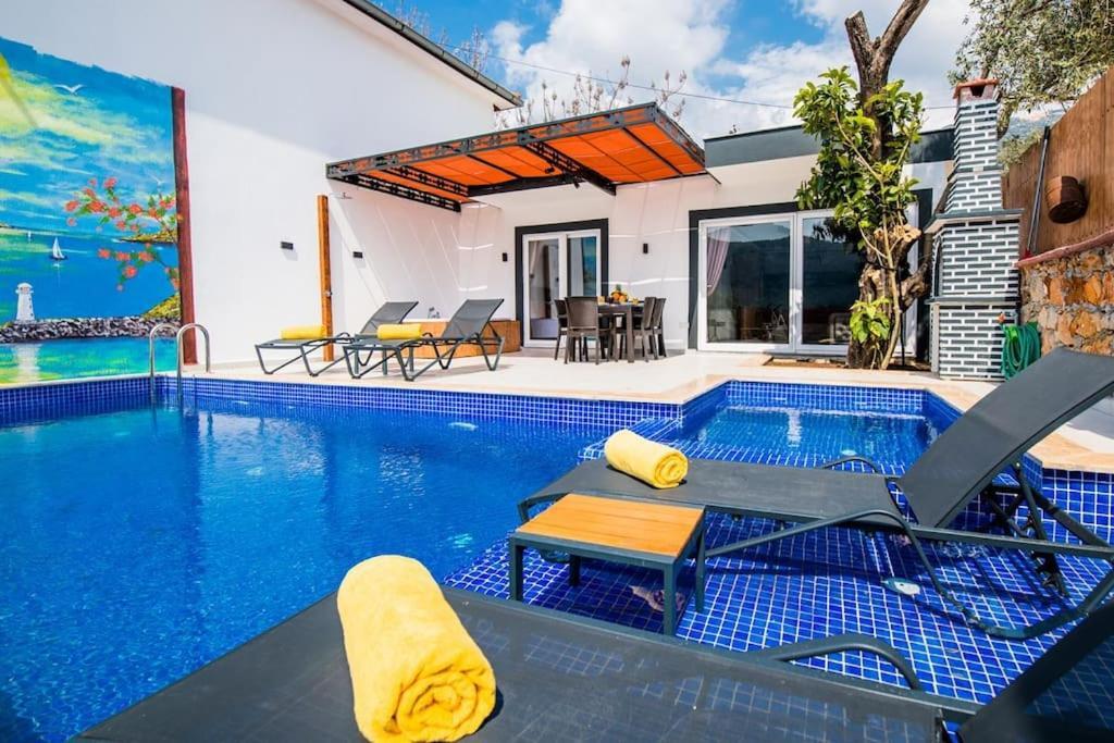 Villa Yagmur Damlasi Muhafazakar Denize Yakin Kalkan Eksteriør billede