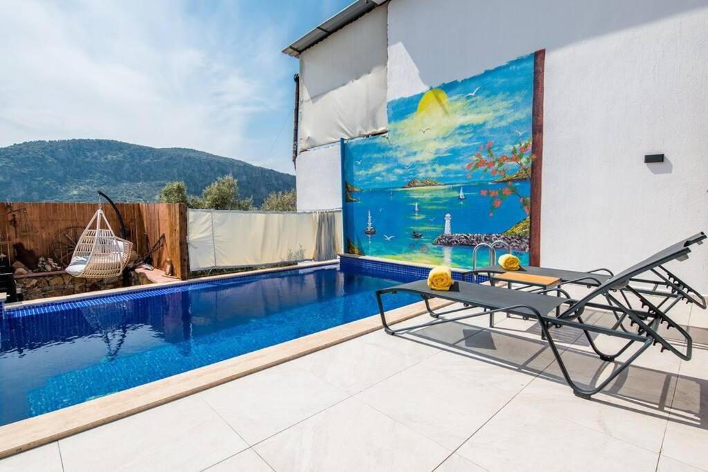 Villa Yagmur Damlasi Muhafazakar Denize Yakin Kalkan Eksteriør billede