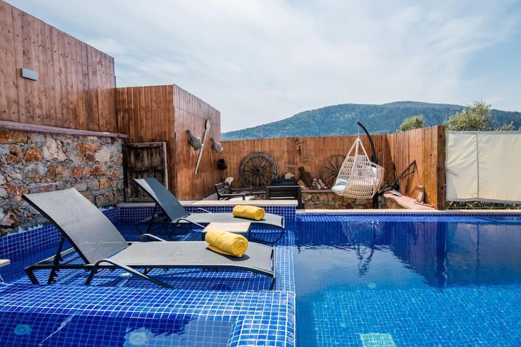 Villa Yagmur Damlasi Muhafazakar Denize Yakin Kalkan Eksteriør billede