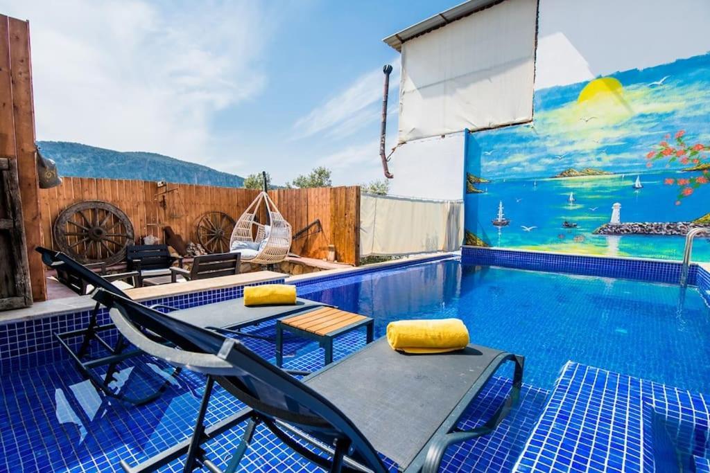 Villa Yagmur Damlasi Muhafazakar Denize Yakin Kalkan Eksteriør billede
