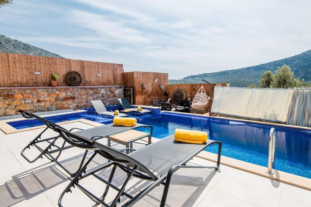 Villa Yagmur Damlasi Muhafazakar Denize Yakin Kalkan Eksteriør billede